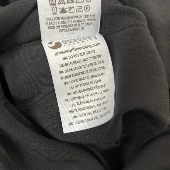 NWT Boden Victoria Skirt Pleated Black Yellow Floral Lined 20 / 22 - Picture 10 of 11